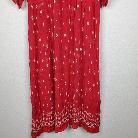 Knox Rose Red Midi Dress - Picture 10 of 11